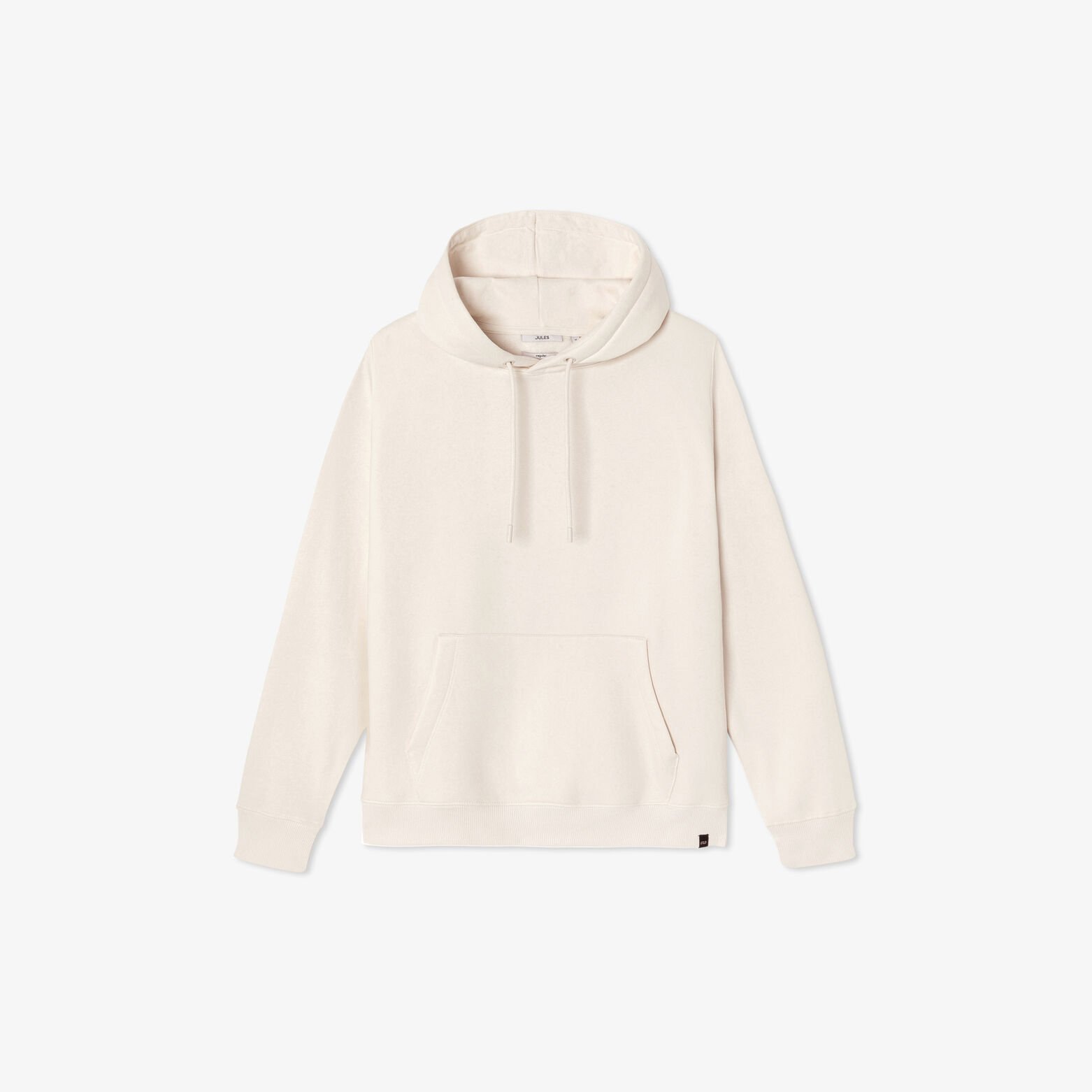 Effen sweater met kap