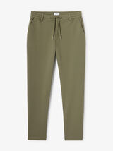 Pantalon chino tapered maille