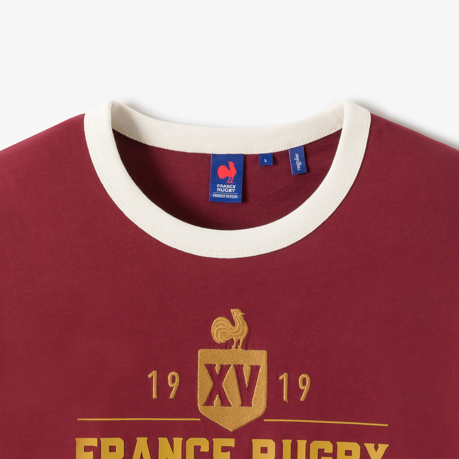 Tee shirt imprim&eacute; licence France Rugby