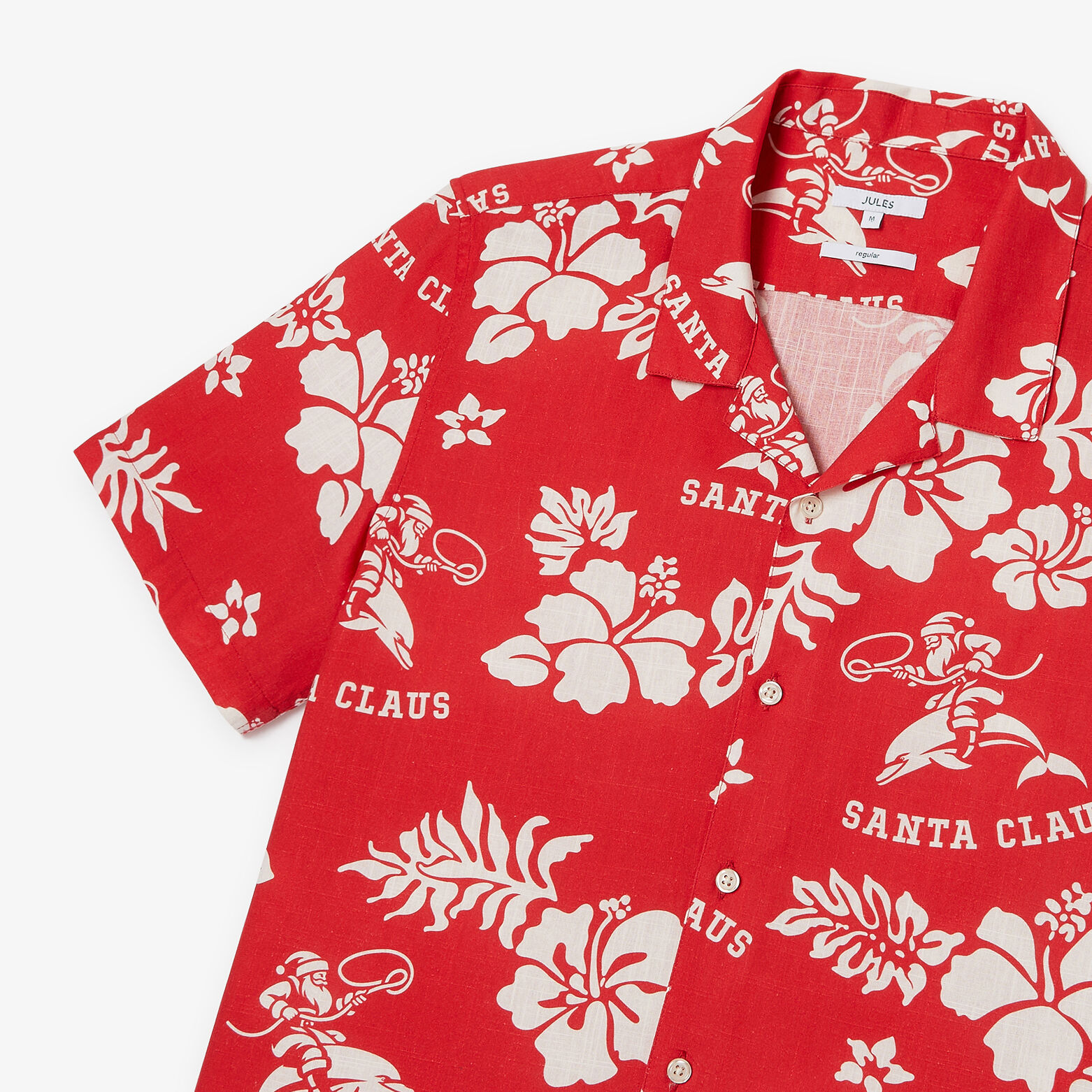 Chemisette regular imprim&eacute; coton