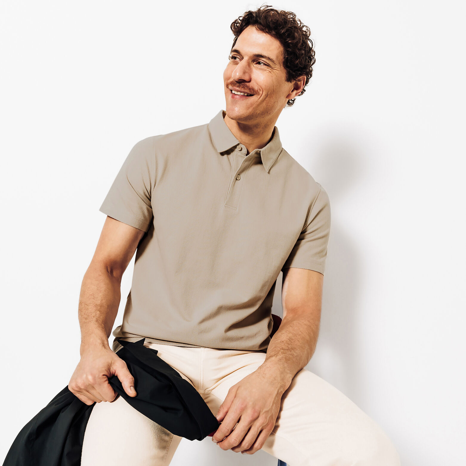 Polo manches courtes chevron