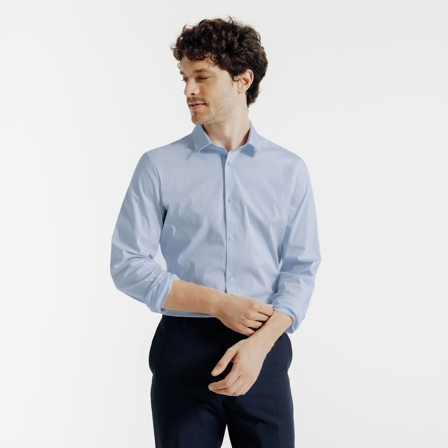 Chemise extra slim unie