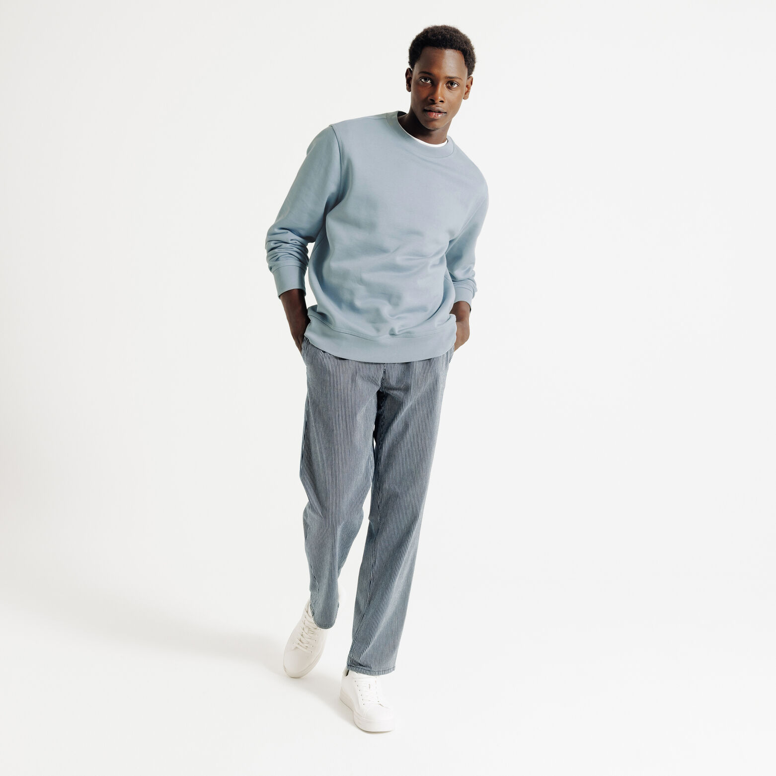 Sweat col rond uni "le parfait by JULES"