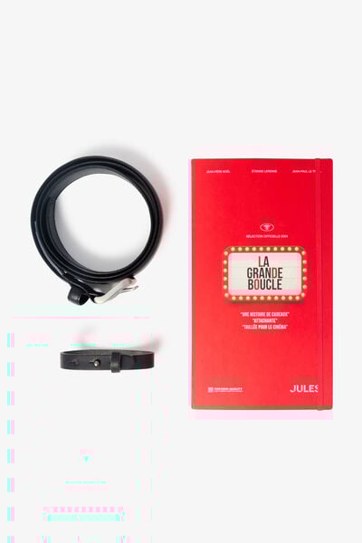 Coffret ceinture avec bracelet en cuir