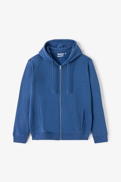Sweat &agrave; capuche zipp&eacute;