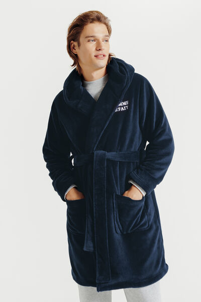 Peignoir brod&eacute; "l'homme parfait"