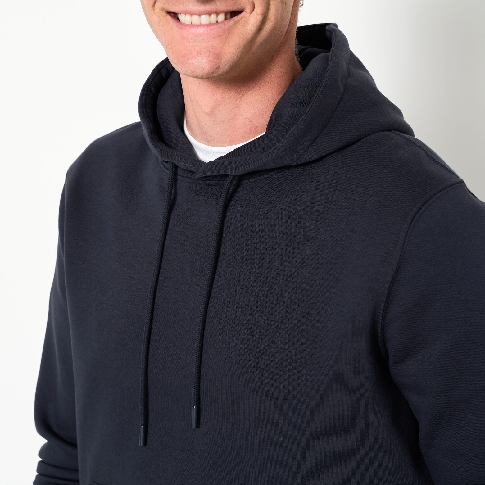 Sweat &agrave; capuche uni