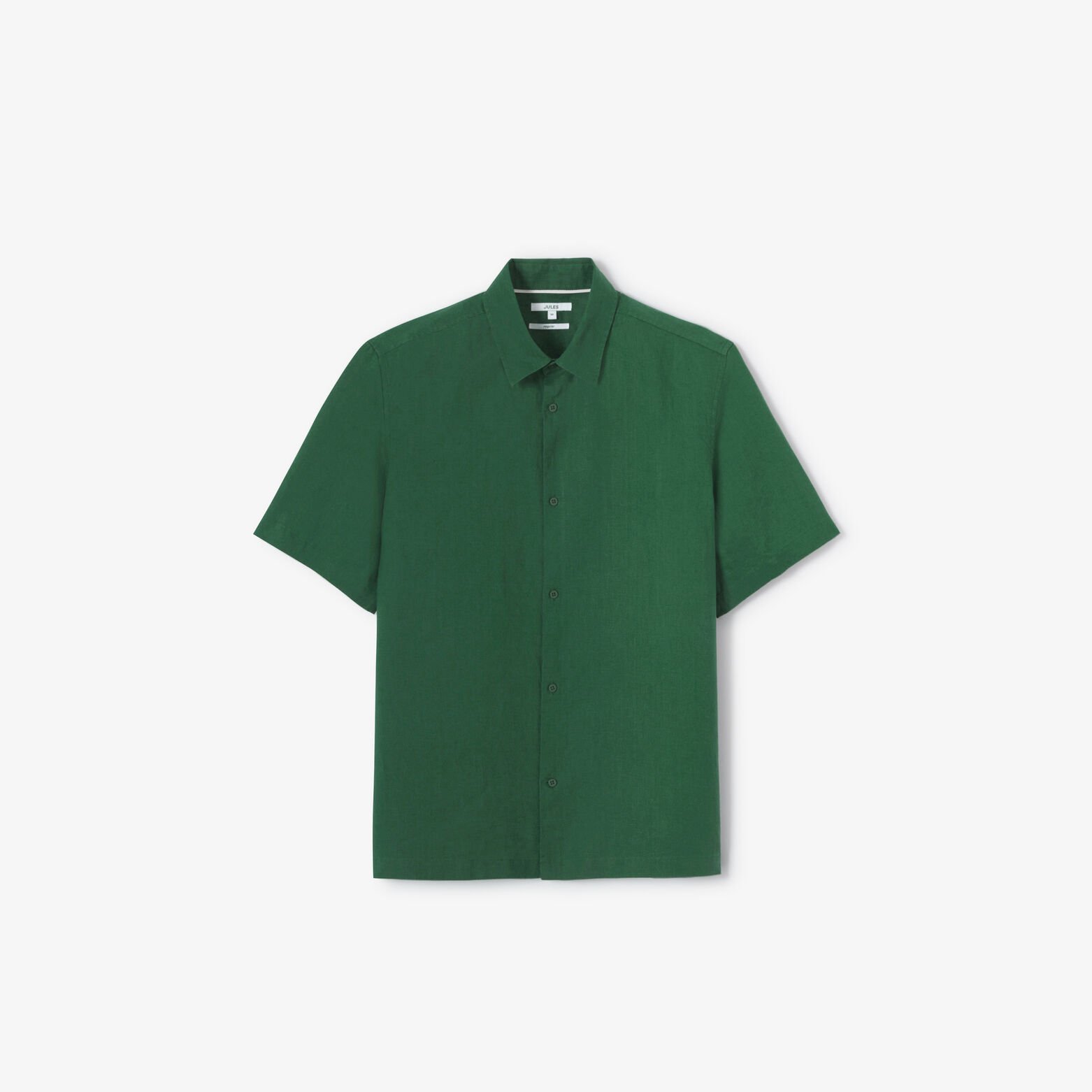 Chemisette en coton lin unie