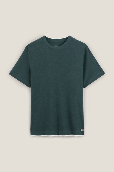 Tee shirt mati&egrave;re reli&eacute;f&eacute;e