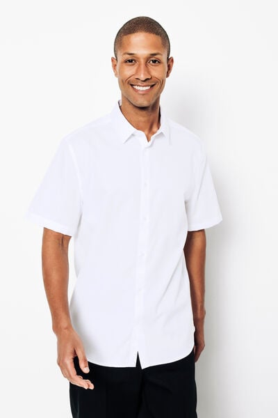 Chemisette en coton sans repassage