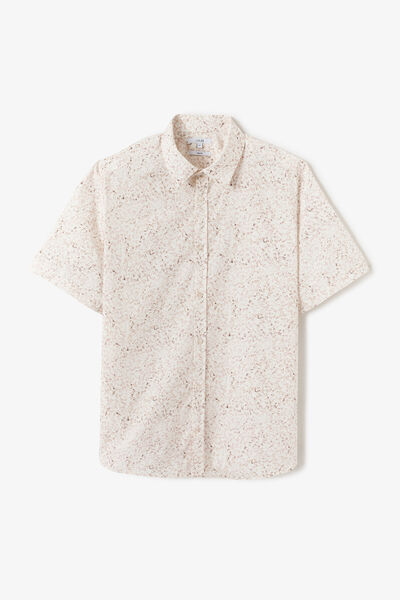 Chemisette en coton fleurie regular