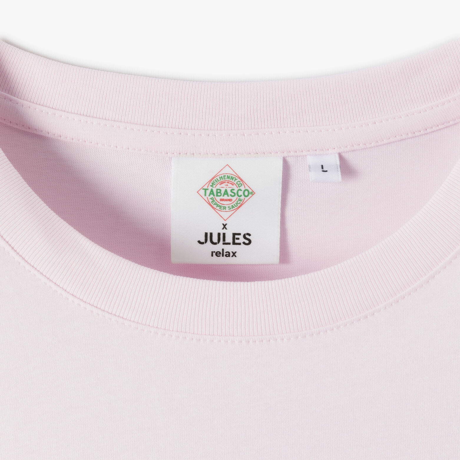 Tee shirt imprim&eacute; poitrine licence Tabasco