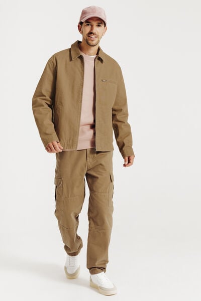 Blouson mi-saison col chemise