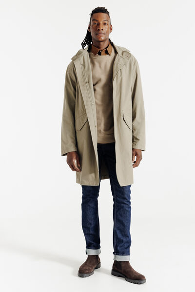 Chemise en coton unie