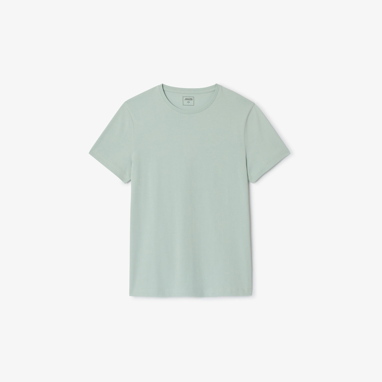 Tee shirt en coton col rond basique
