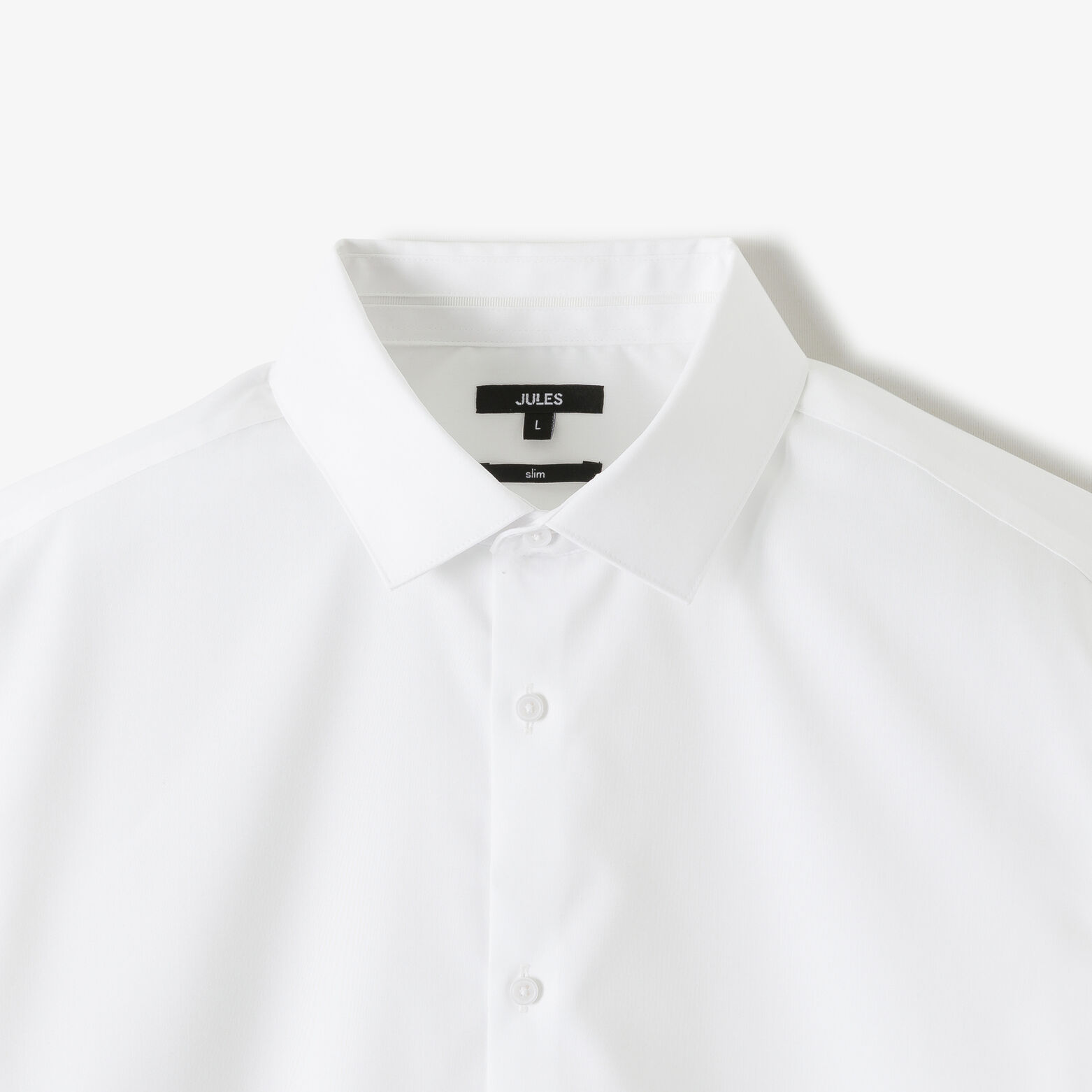 Chemise sans repassage en coton slim