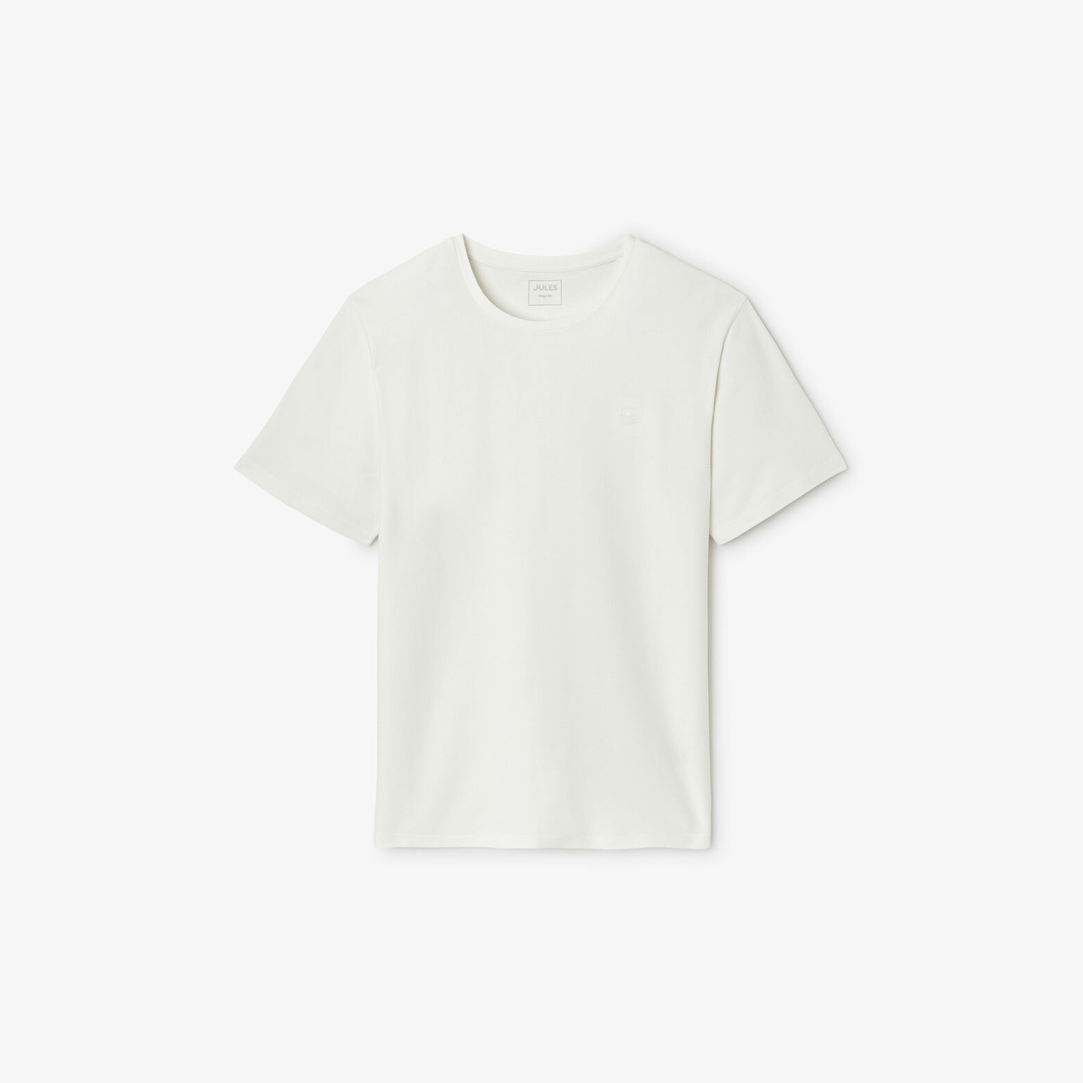 Tee shirt brod&eacute; mati&egrave;re reli&eacute;f&eacute;e