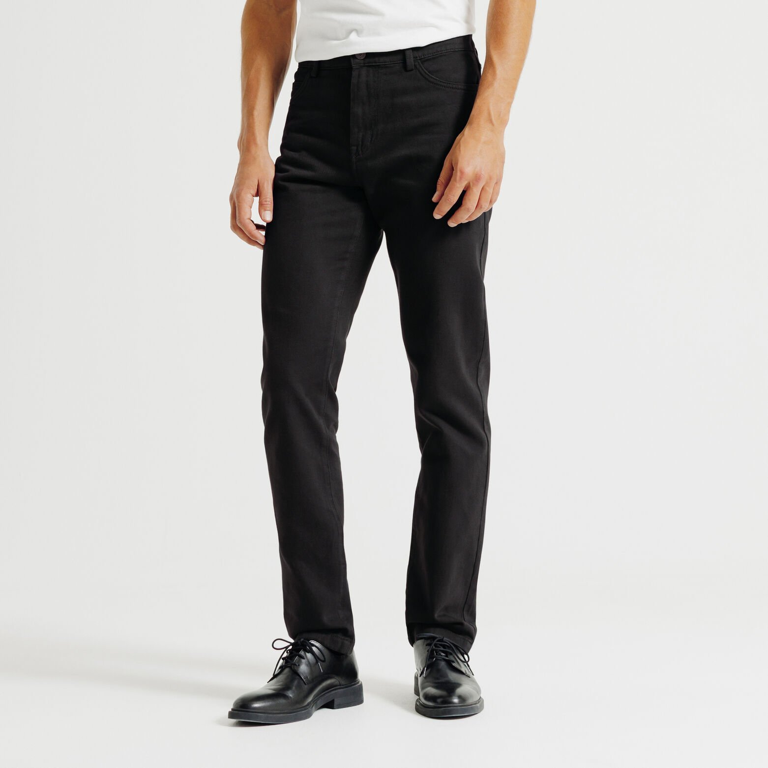 Straight fit broek 5 zakken