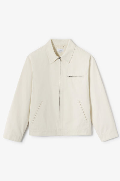 Blouson mi-saison col chemise