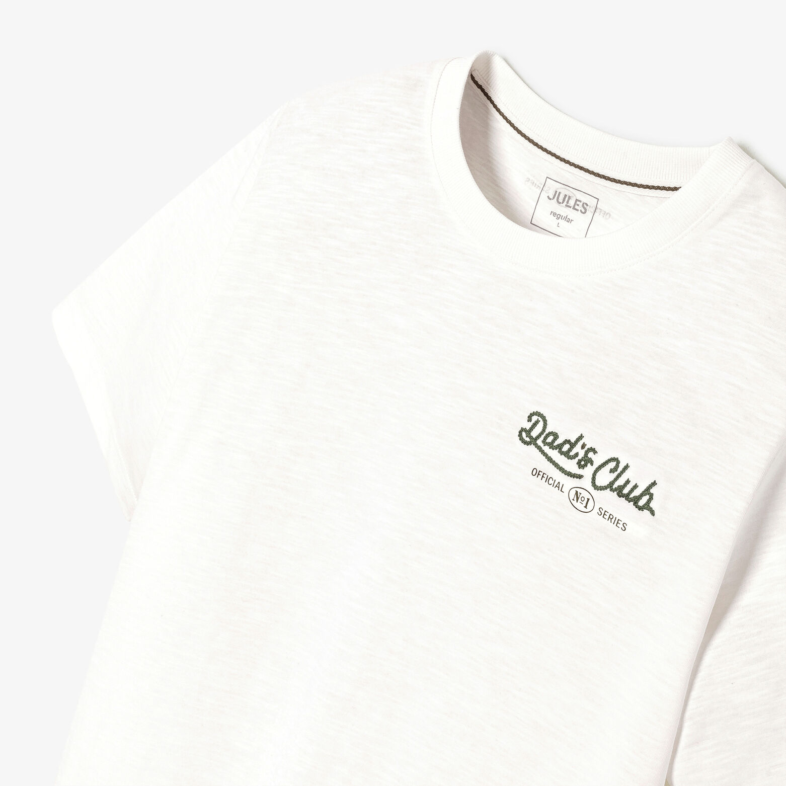 Tee shirt f&ecirc;te brod&eacute; en coton