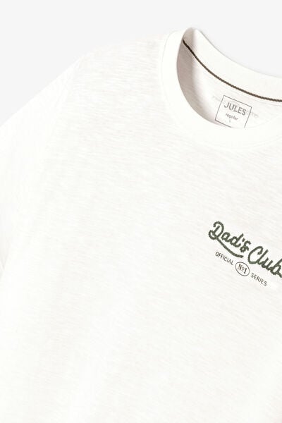 Tee shirt f&ecirc;te brod&eacute; en coton