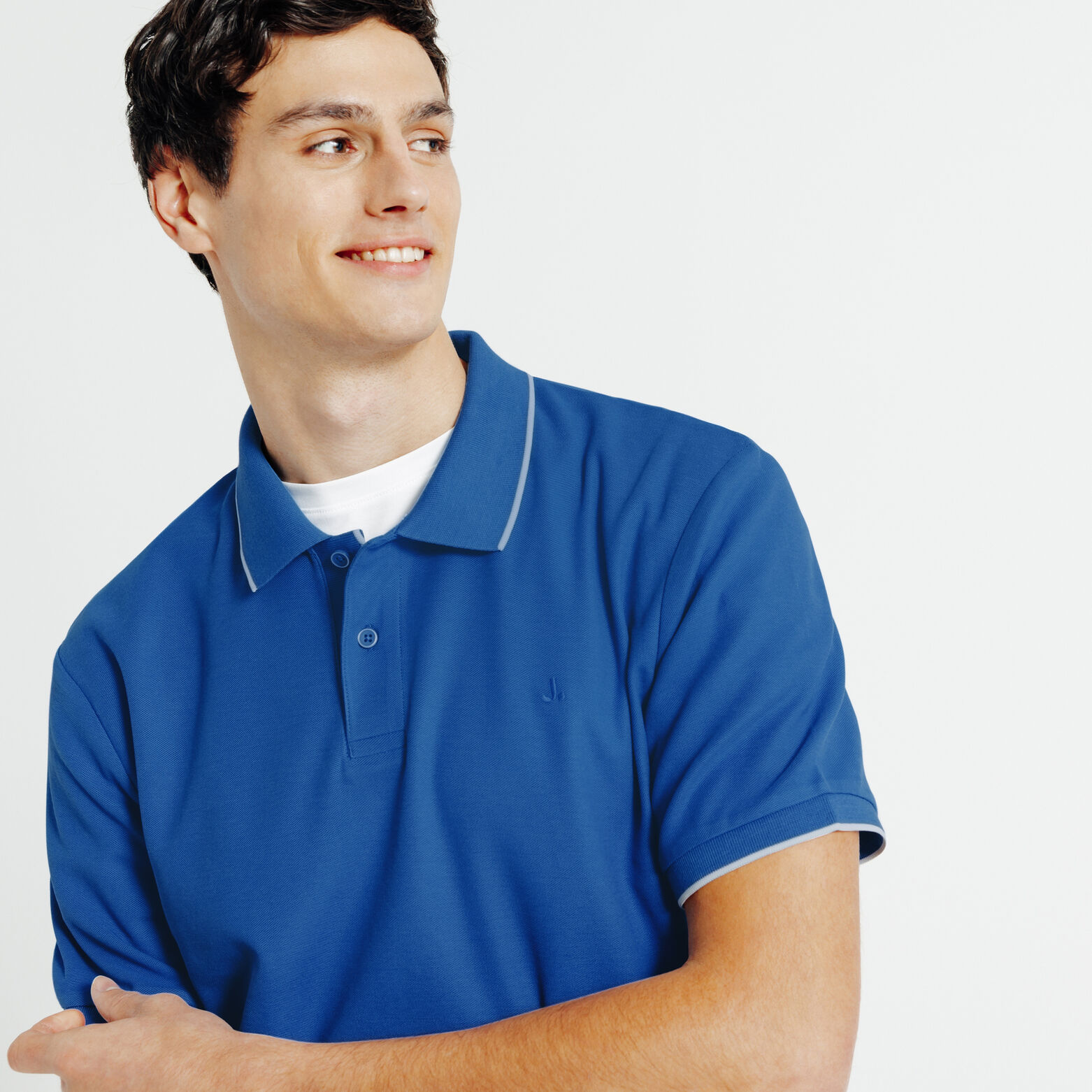 Polo manches courtes uni "le parfait by JULES"