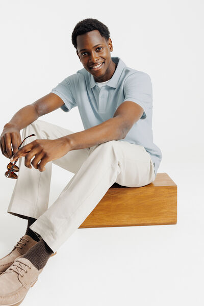 Polo manches courtes uni "le parfait by JULES"