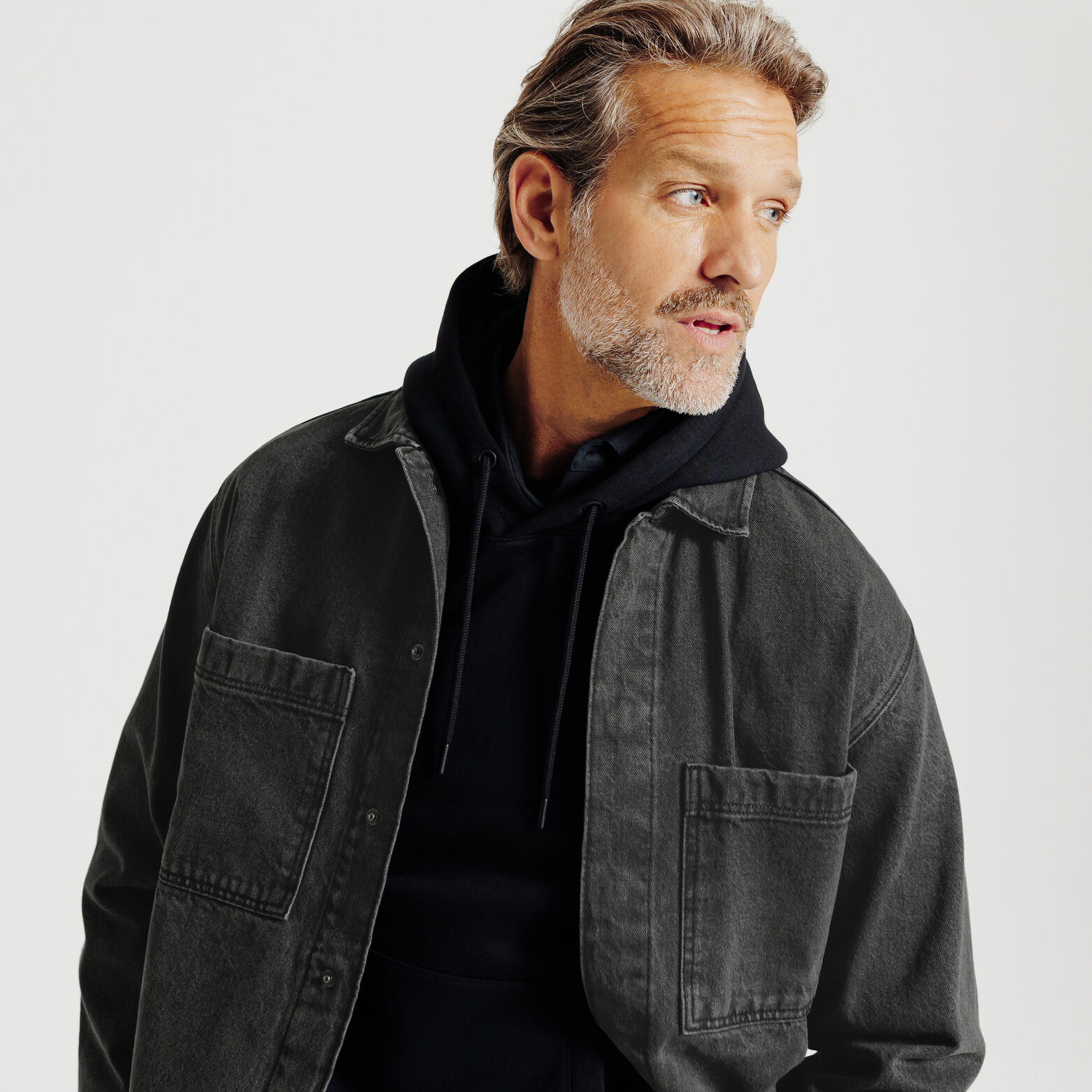 Vest in katoen voor tussenseizoen