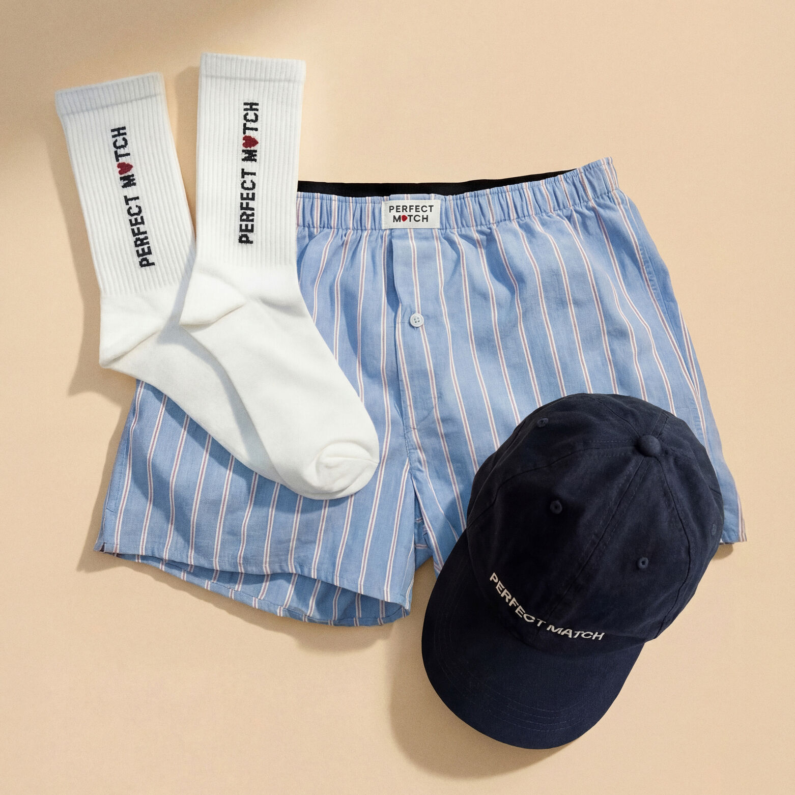 Chaussettes "Perfect Match" Saint-Valentin