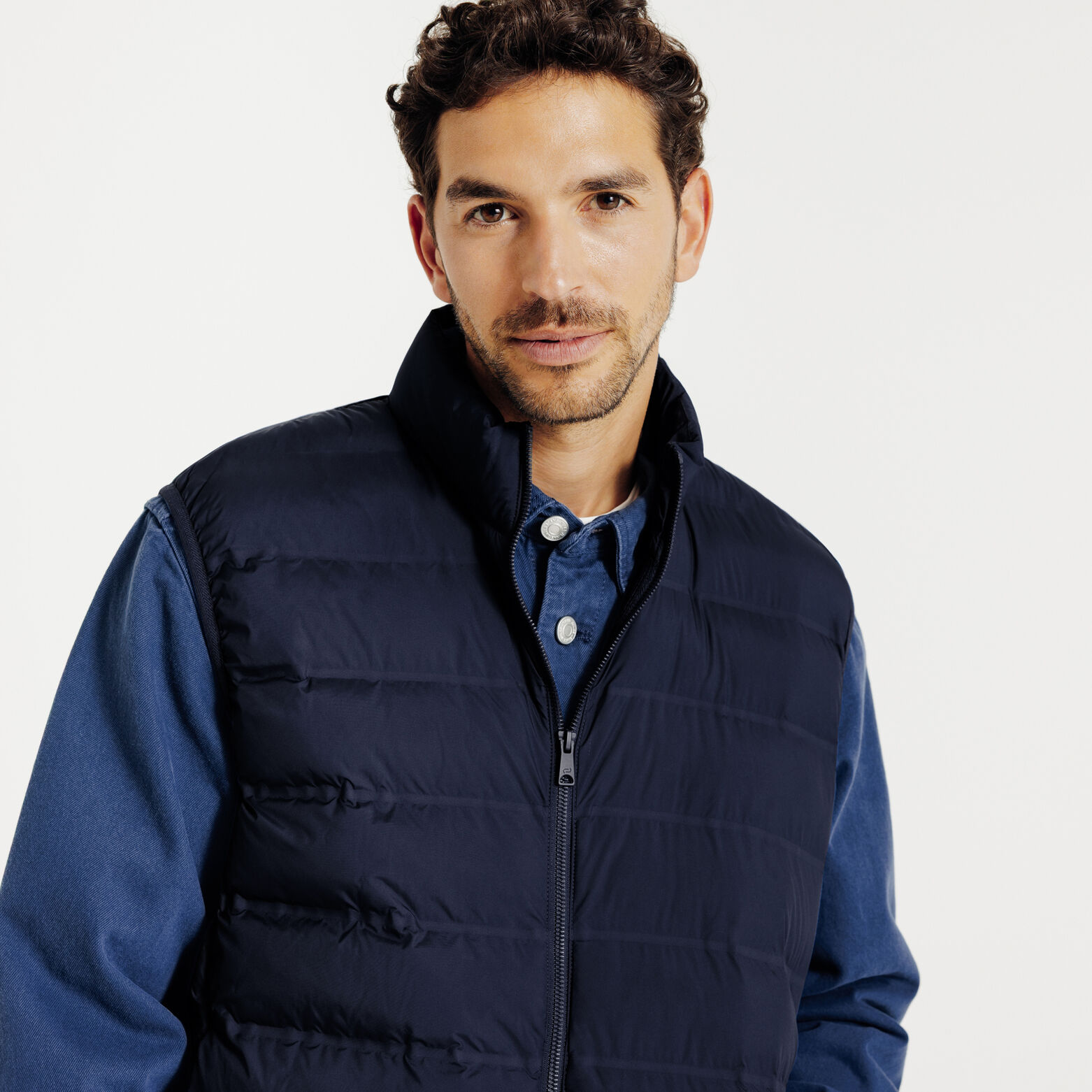 Doudoune l&eacute;g&egrave;re sans manche