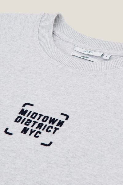 Sweat col rond imprim&eacute;