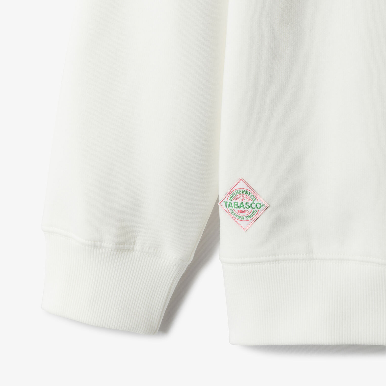 Sweat col rond imprim&eacute; licence Tabasco