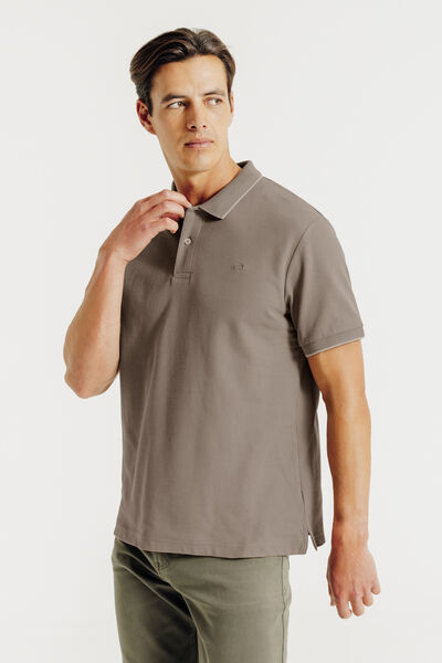 "Le Parfait by Jules" effen polo korte mouwen 