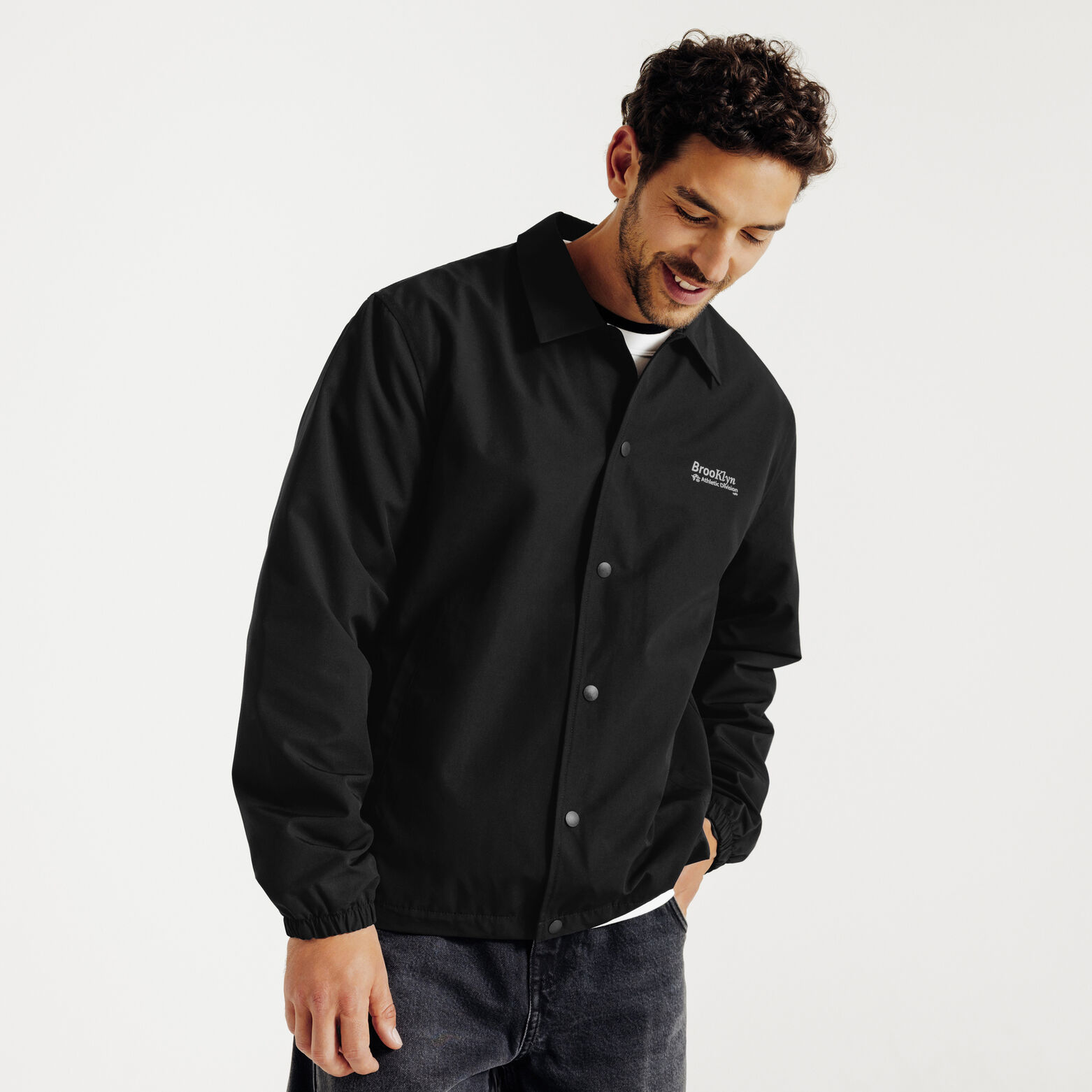 Blouson col chemise pressionn&eacute;