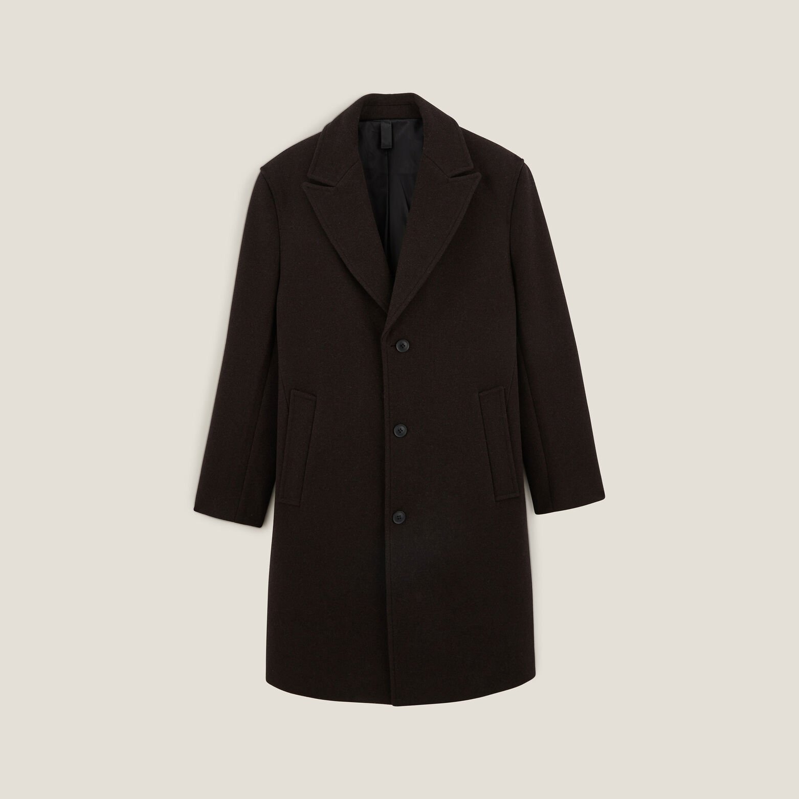 Lange, wollen wintermantel