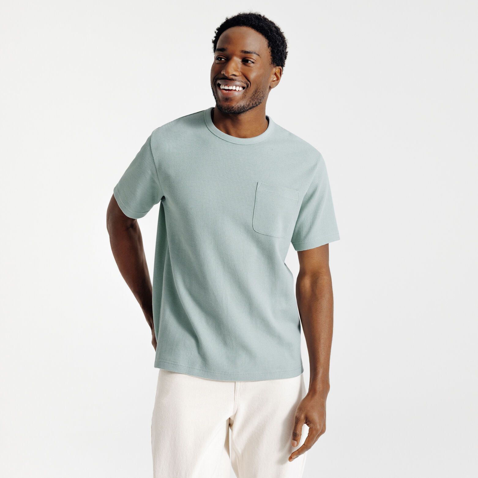 Tee shirt mati&egrave;re gaufr&eacute;e