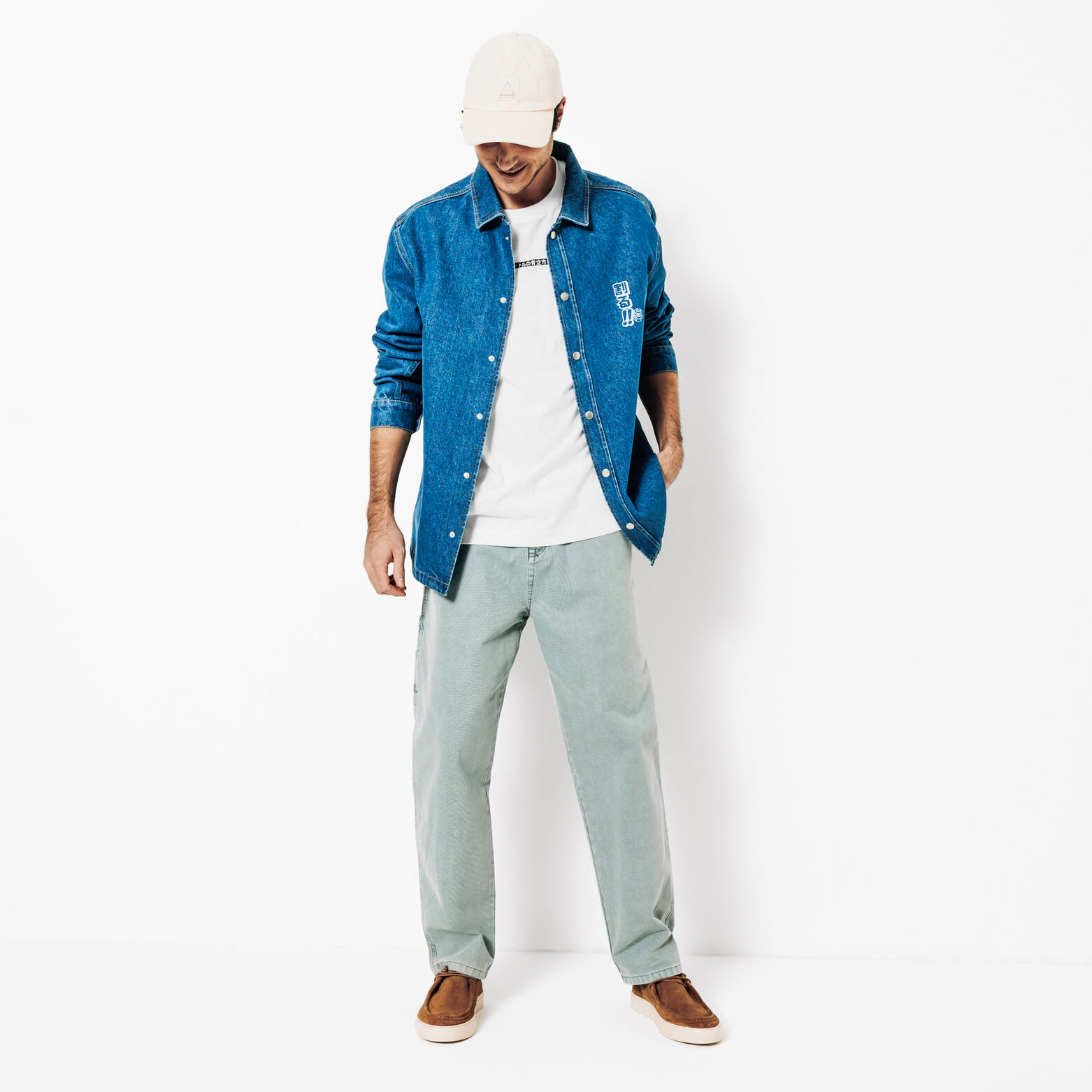 Tee shirt imprim&eacute; JAPON col rond