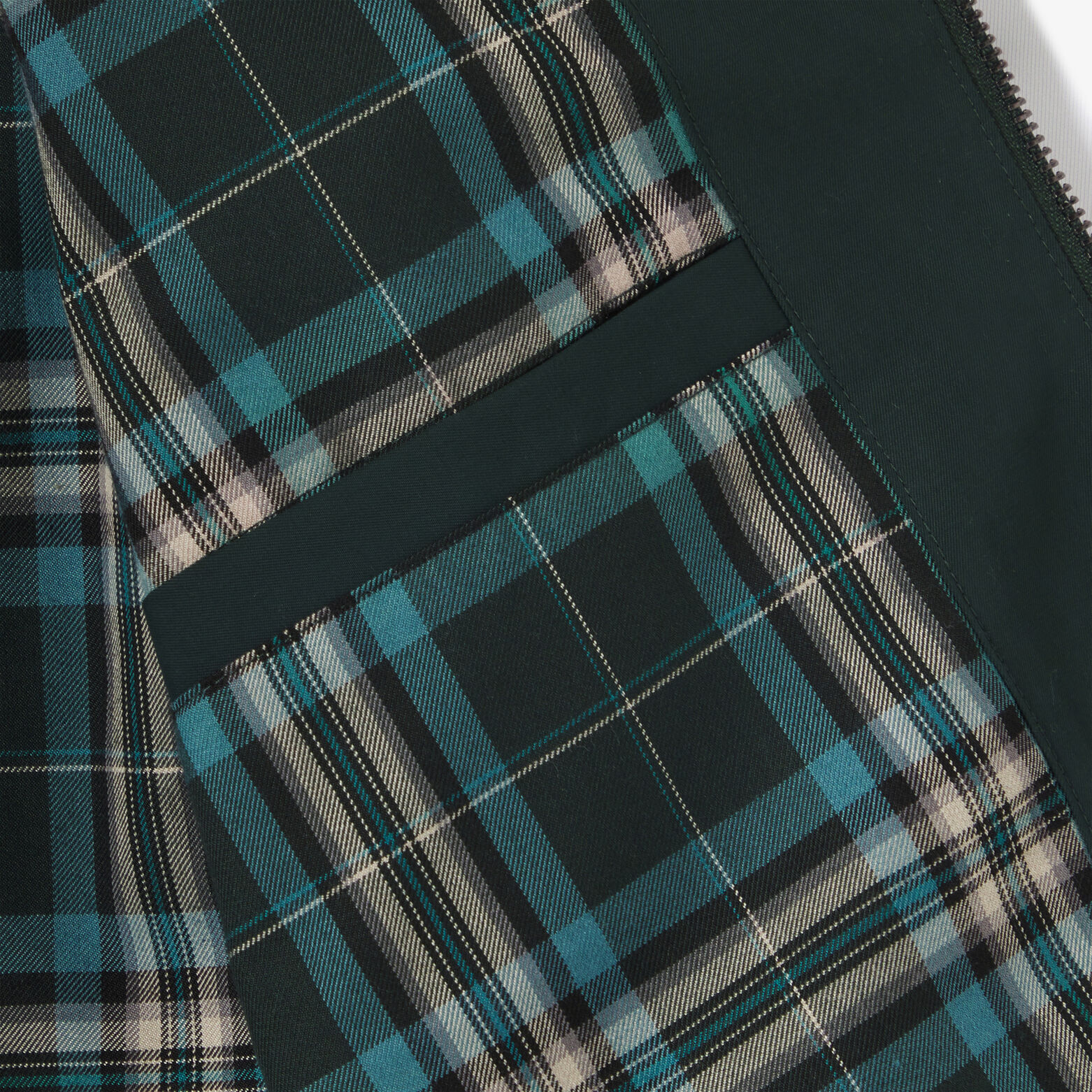 Blouson col chemise zipp&eacute;