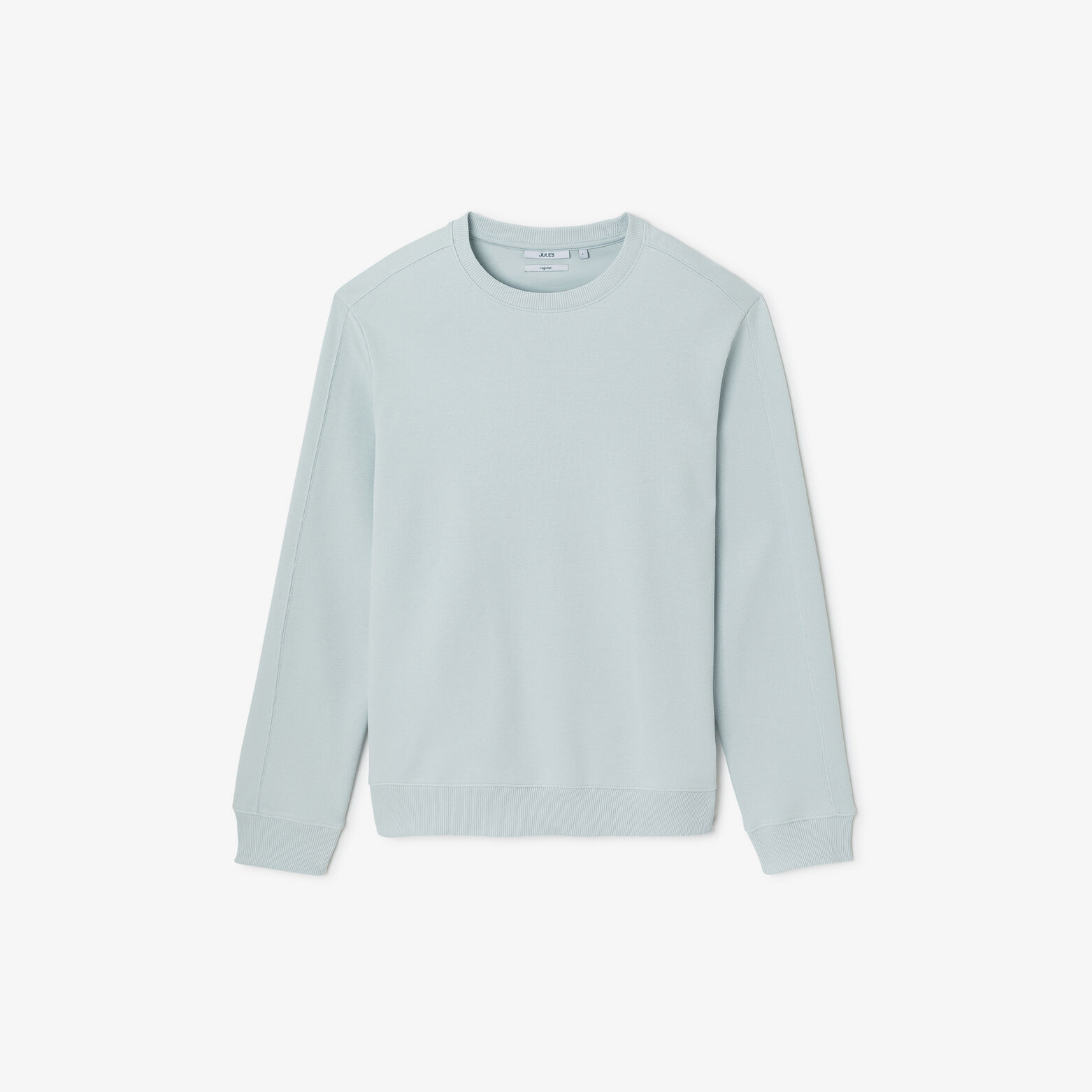 Sweat col rond textur&eacute;