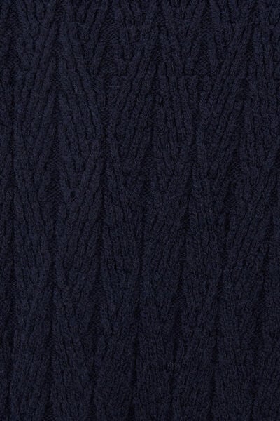 Kabeltrui met ronde hals