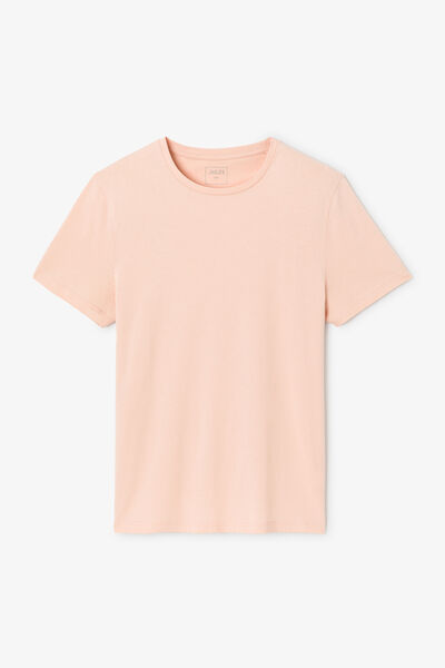 Tee shirt en coton col rond basique