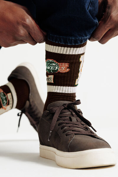 Chaussettes Los Angeles Lakers licence NBA