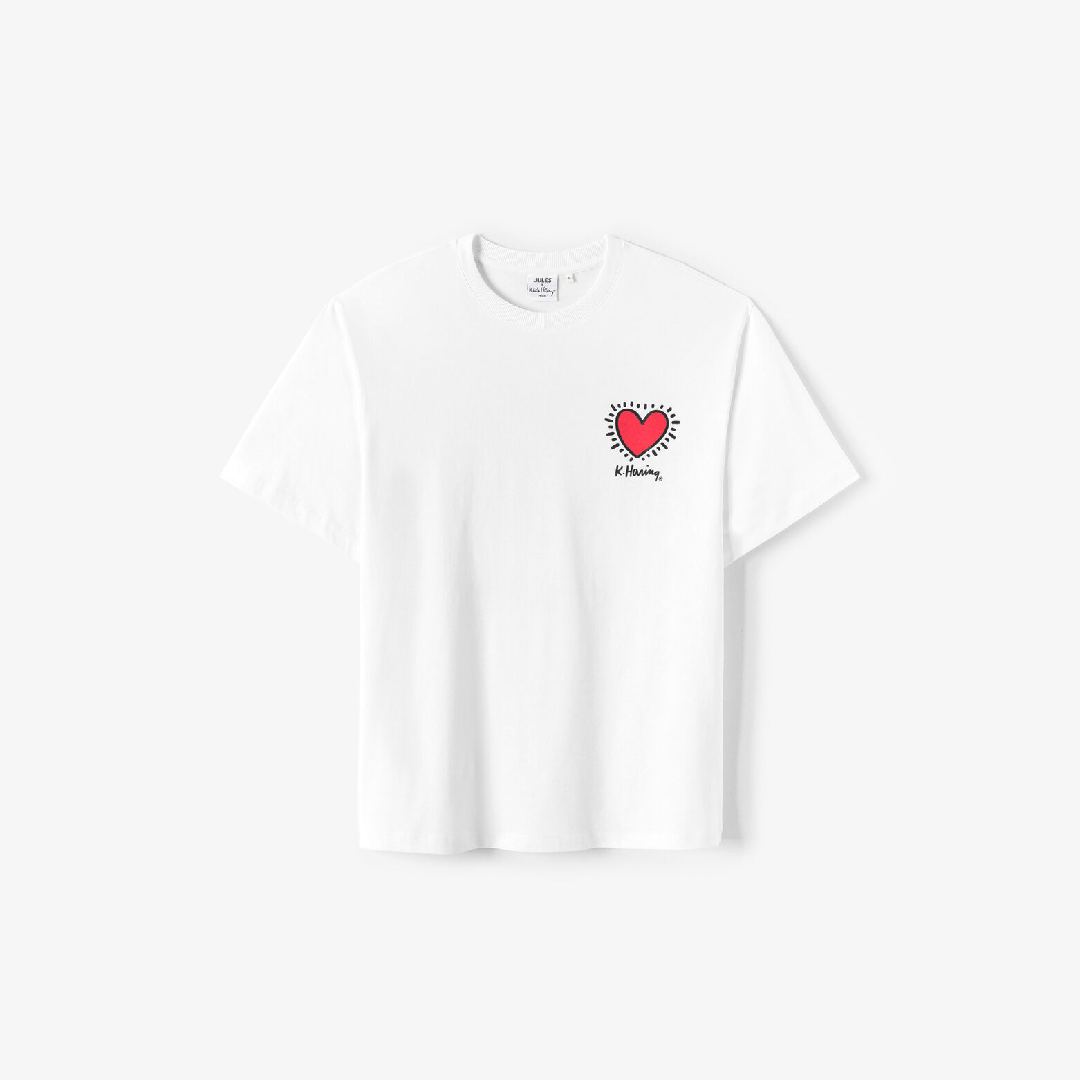 Tee shirt imprim&eacute; licence Keith Haring