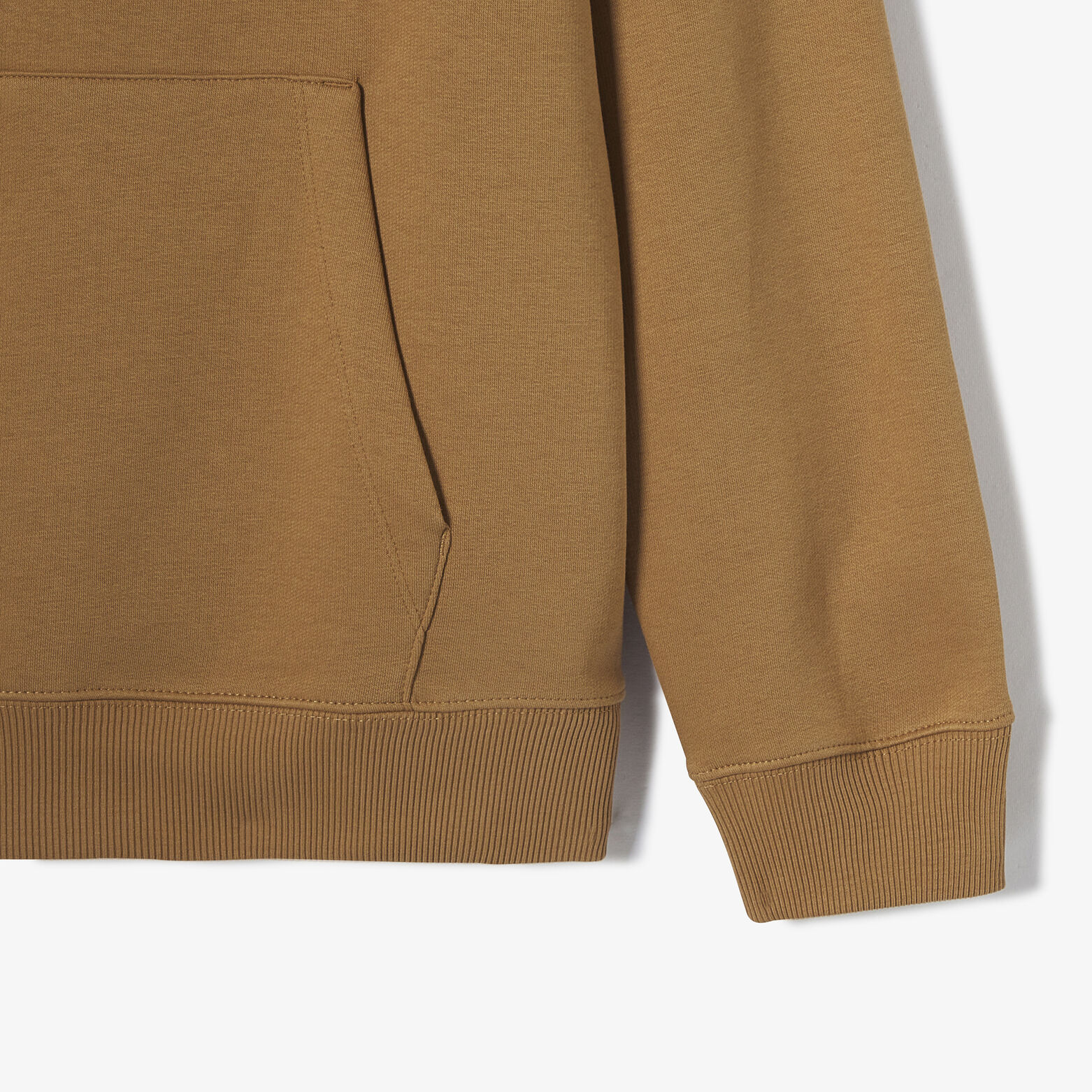 Effen sweater met kap