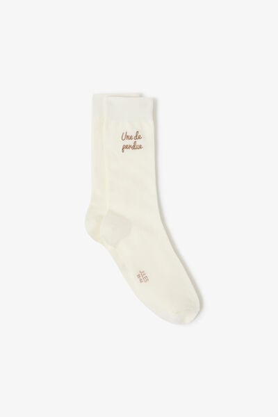 Chaussettes hautes fantaisie