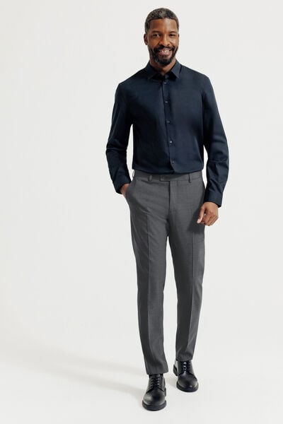 Pantalon de costume slim bi-stretch