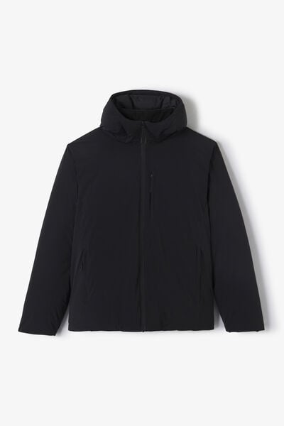 Blouson &agrave; capuche zipp&eacute;