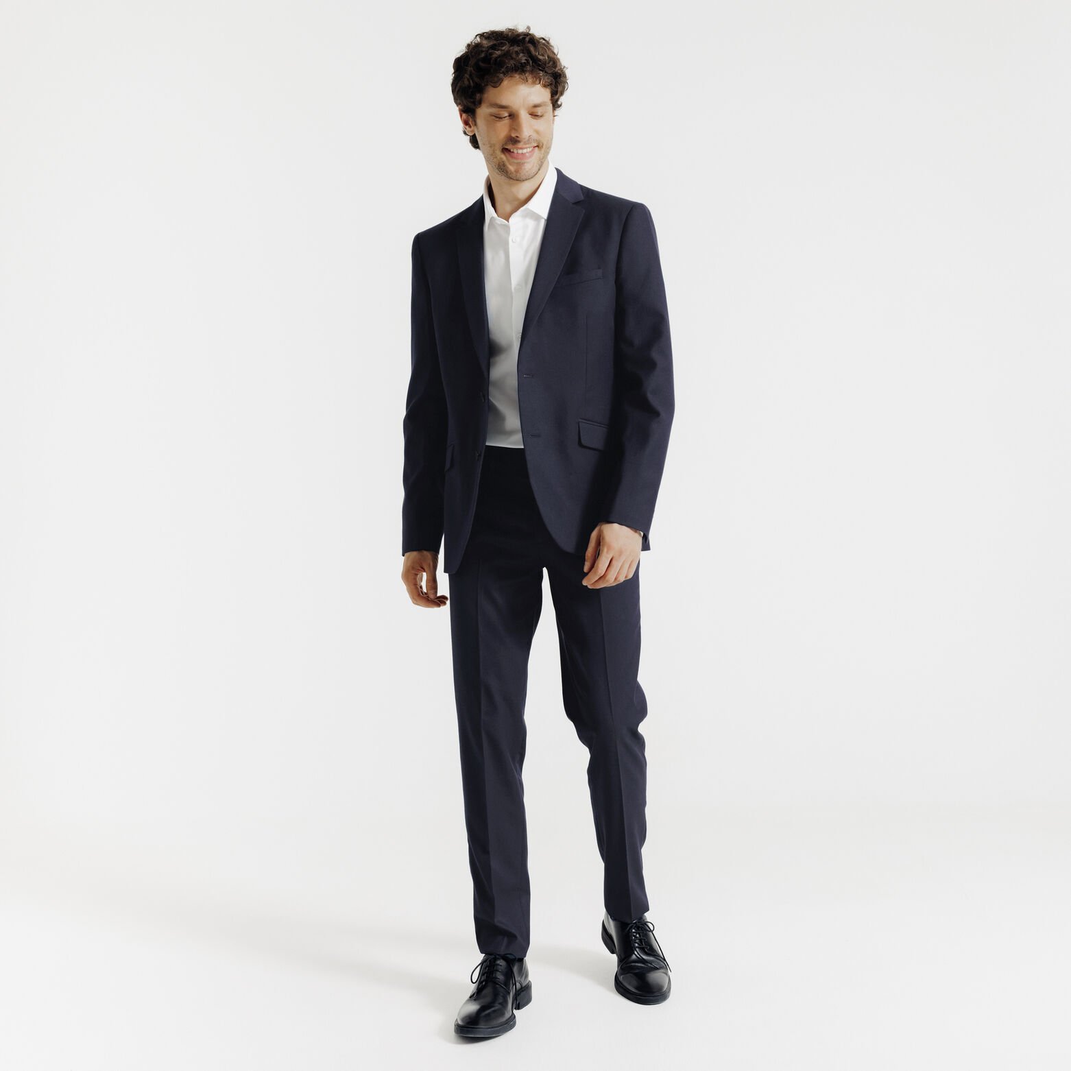 Costume 3 pi&egrave;ces slim - Bleu fonc&eacute;