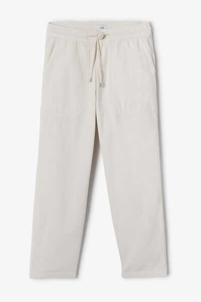 Pantalon jogger taille &eacute;lastiqu&eacute;e