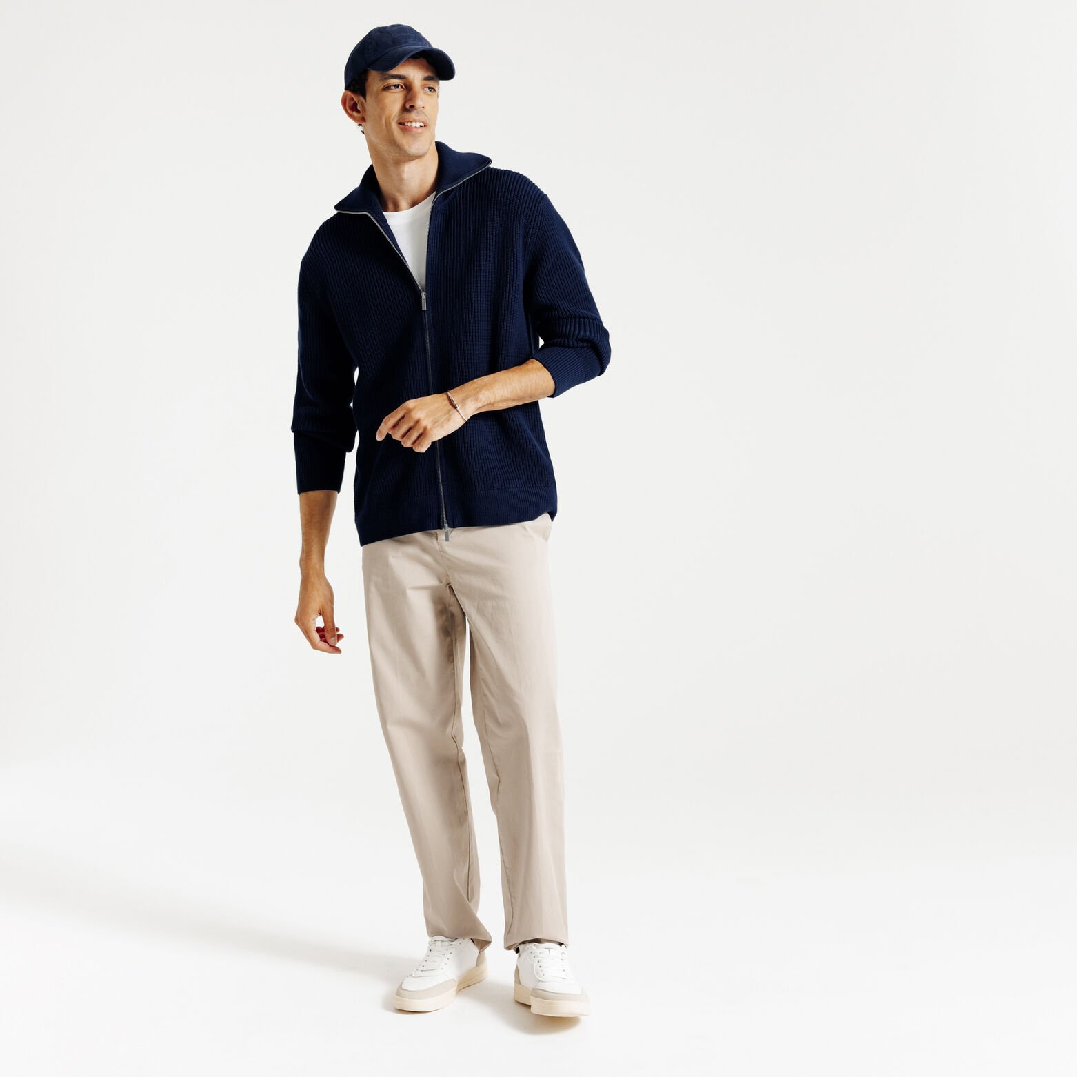 Gilet zipp&eacute; col camionneur